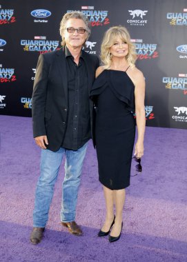 Goldie Hawn ve Kurt Russell, Los Angeles 'Guardians Of Galaxy Vol. Dolby Theatre Hollywood, ABD 19 Nisan 2017 düzenlenen 2' prömiyeri.