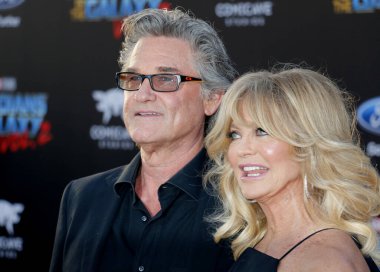 Goldie Hawn ve Kurt Russell, Los Angeles 'Guardians Of Galaxy Vol. Dolby Theatre Hollywood, ABD 19 Nisan 2017 düzenlenen 2' prömiyeri.