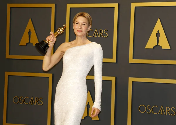 Renee Zellweger 92Nd Academy Awards Pressrum Dolby Theatre Hollywood Usa — Stockfoto
