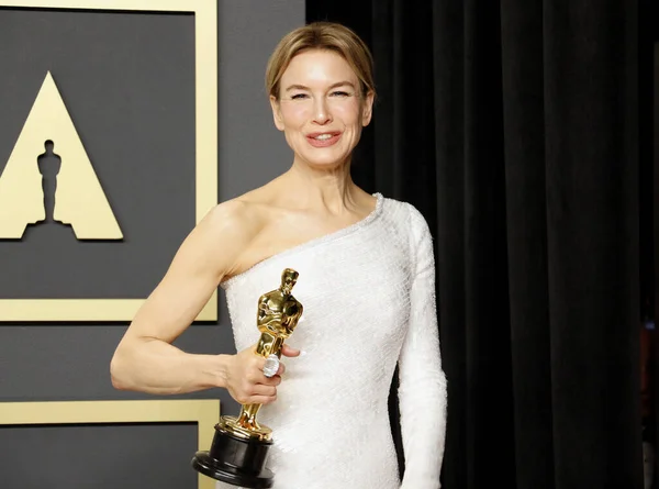 Renee Zellweger Los 92Nd Academy Awards Sala Prensa Celebrada Dolby — Foto de Stock