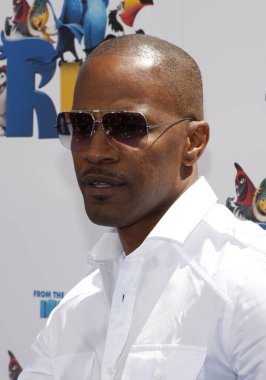 HOLLYWOOD, CA - APRIL 10, 2011: Jamie Foxx at the Los Angeles premiere of 'Rio' held at the Grauman's Chinese Theater in Hollywood, USA on April 10, 2011.