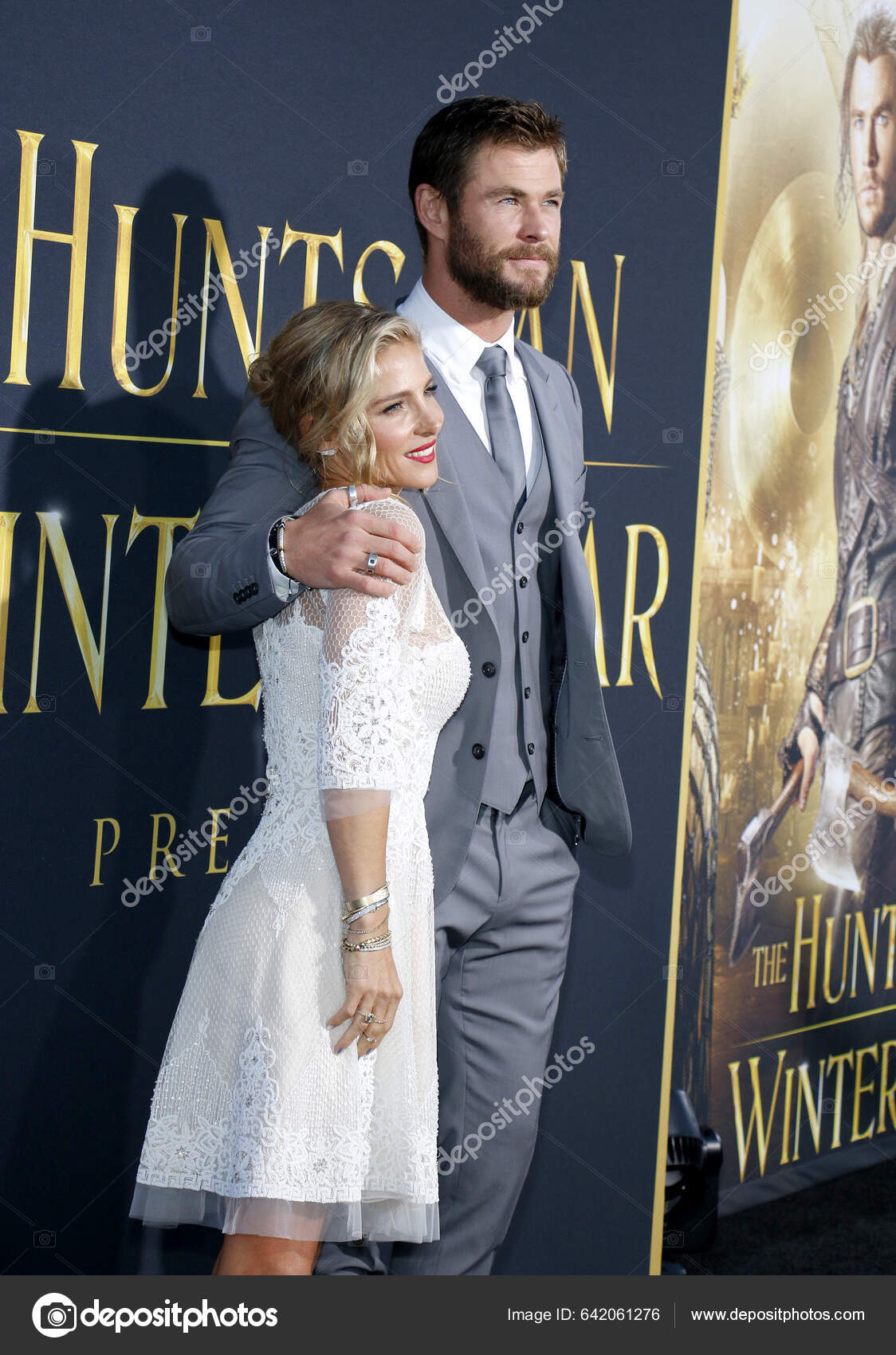 Chris Hemsworth Elsa Pataky Los Angeles Premiere 'The Huntsman Winter's –  Redaktionelle stock-fotos © PopularImages #642061276