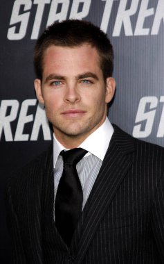 Chris Pine at the Los Angeles premiere of 'Star Trek' held at the Grauman's Chinese Theater in Hollywood on April 30, 2009. 