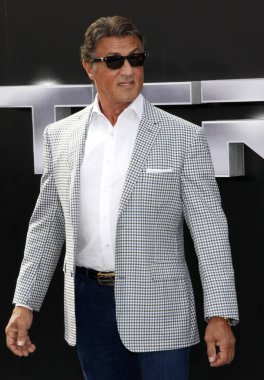 Sylvester Stallone at the Los Angeles premiere of 'Terminator Genisys' held at the Dolby Theatre in Hollywood, USA on June 28, 2015.