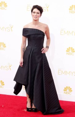 Lena Headey at the 66th Annual Primetime Emmy Awards held at the Nokia Theatre L.A. Live in Los Angeles, USA on August 25, 2014.
