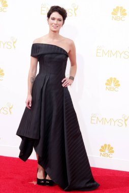 Lena Headey at the 66th Annual Primetime Emmy Awards held at the Nokia Theatre L.A. Live in Los Angeles, USA on August 25, 2014.