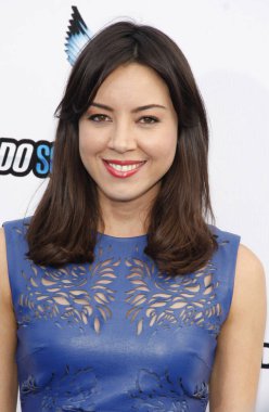 Aubrey Plaza at the 2012 Do Something Awards held at the Barker Hangar in Santa Monica on August 19, 2012.