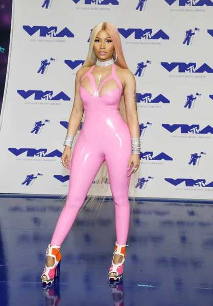 Nicki Minaj 2017 Mtv Video Music Awards Held Forum Inglewood — Fotografia de Stock