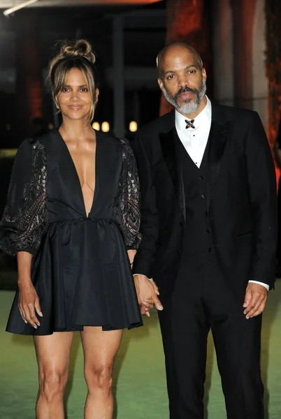 Halle Berry Van Hunt Gala Ouverture Academy Museum Motion Pictures — Photo