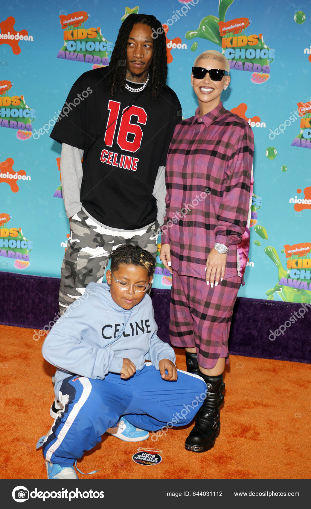 Wiz Khalifa Sebastian Taylor Thomaz Amber Rose Nickelodeon Kids' Choice –  Stock Editorial Photo © PopularImages #644031112