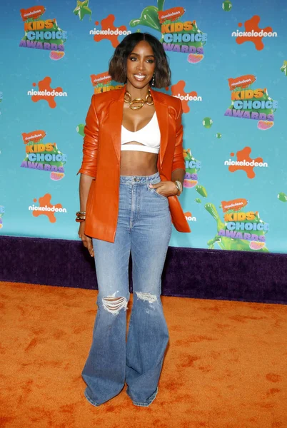 Kelly Rowland Nickelodeon Kids Choice Awards 2023 Hölls Microsoft Theater — Stockfoto
