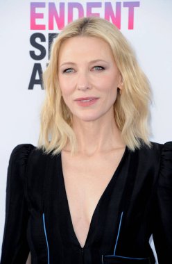 Cate Blanchett, 4 Mart 2023 'te ABD' nin Los Angeles eyaletindeki Santa Monica Sahili 'nde düzenlenen 2023 Bağımsız Ruh Ödülleri' nde.