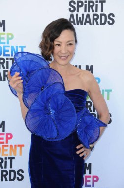 Michelle Yeoh at the 2023 Film Independent Spirit Awards held at the Santa Monica Beach in Los Angeles, USA on March 4, 2023.