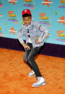 Jaeden White, Los Angeles, ABD 'deki Microsoft Tiyatrosu' nda 4 Mart 2023 tarihinde düzenlenen Nickelodeon Çocuk Seçimi Ödülleri 'nde