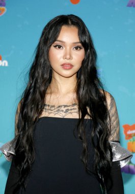 Bella Poarch at the Nickelodeon Kids' Choice Awards 2023 held at the Microsoft Theater in Los Angeles, USA on March 4, 2023.