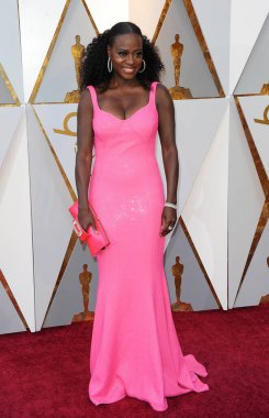 4 Mart 2018 Hollywood, ABD Dolby tiyatroda Viola Davis 90 yıllık Akademi Ödülleri'nde düzenlenen.