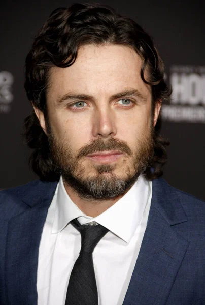 Casey Affleck World Premiere Finest Hours Held Tcl Chinese Theatre — Stock Photo, Image