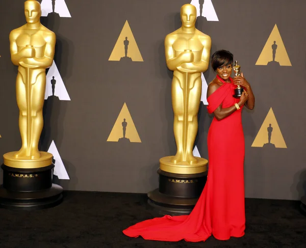 Viola Davis Lors 89E Cérémonie Annuelle Des Academy Awards Salle — Photo