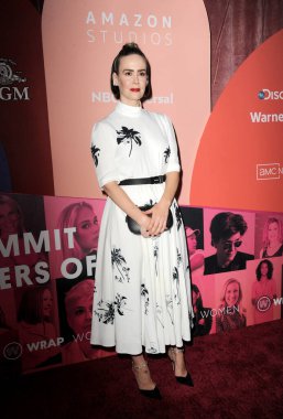 Sarah Paulson, WrapWomen 's Power Kadın Zirvesi 2021' de 1 Aralık 2021 'de Los Angeles, ABD' deki Londra Otel 'de gerçekleştirildi..