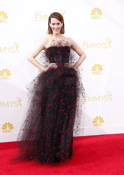 Sarah Paulson 66Th Annual Primetime Emmy Awards Realizado Nokia Theatre — Fotografia de Stock
