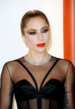 Lady Gaga at the 95th Annual Academy Awards held at the Dolby Theatre in Hollywood, USA on March 12, 2023. clipart