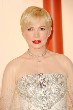 Michelle Williams, 12 Mart 2023 'te ABD' nin Hollywood kentindeki Dolby Tiyatrosu 'nda düzenlenen 95..