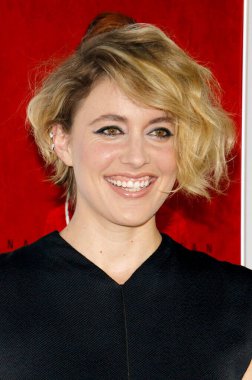 Greta Gerwig, 14 Kasım 2016 'da ABD' nin Hollywood kentindeki TCL Çin Tiyatrosu 'nda düzenlenen' Jackie 'nin AFI FEST 2016 Merkez Gala Gösterimi' nde.