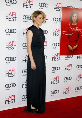 Greta Gerwig, 14 Kasım 2016 'da ABD' nin Hollywood kentindeki TCL Çin Tiyatrosu 'nda düzenlenen' Jackie 'nin AFI FEST 2016 Merkez Gala Gösterimi' nde.