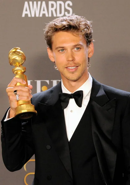 Austin Butler Церемонії Нагородження Golden Globe Awards Відбулася Готелі Beverly — стокове фото