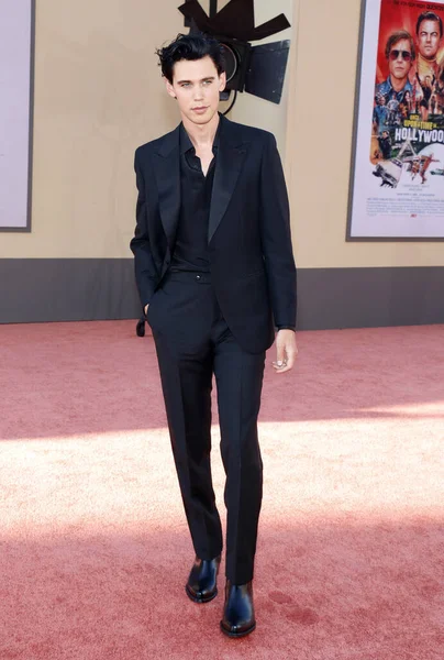 奥斯汀巴特勒在洛杉矶首映 一次在好莱坞 在Tcl中国剧院Imax在好莱坞 美国于2019年7月22日 — 图库照片