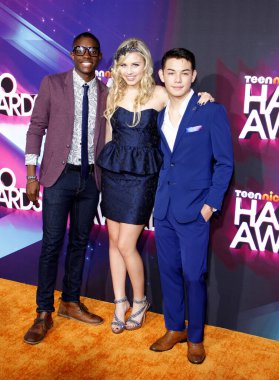 Carlos Knight, Gracie Dzienny ve Ryan Potter, 17 Kasım 2012 'de Hollywood Palladium' da düzenlenen 2012 Halo Ödülleri 'nde.