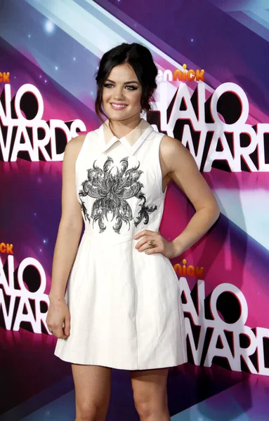 Lucy Hale 2012 Teennick Halo Awards Melyet Hollywoodi Palladiumban Tartottak — Stock Fotó
