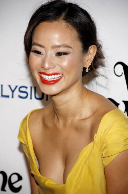 Jamie Chung, 9 Ocak 2016 'da Culver City, ABD' de düzenlenen 9. Yıllık Cennet Galasında.
