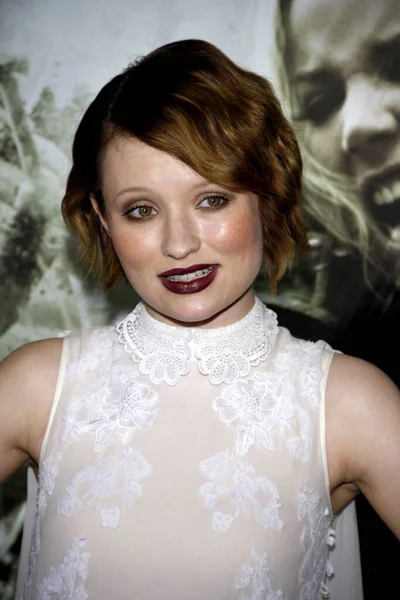 Emily Browning Los Angeles Premiere Sucker Punch Held Grauman Chinese — Stock Photo, Image