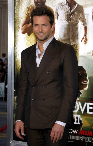 Acteur Bradley Cooper Los Angeles Première Van Hangover Part Het — Stockfoto