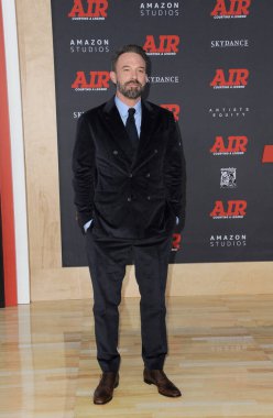 Ben Affleck, 27 Mart 2023 'te ABD' nin Westwood kentindeki Regency Village Theatre 'da düzenlenen Amazon Stüdyoları' nın dünya prömiyerinde.