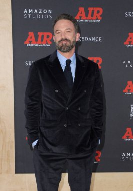 Ben Affleck, 27 Mart 2023 'te ABD' nin Westwood kentindeki Regency Village Theatre 'da düzenlenen Amazon Stüdyoları' nın dünya prömiyerinde.