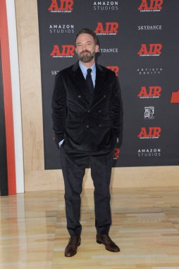 Ben Affleck, 27 Mart 2023 'te ABD' nin Westwood kentindeki Regency Village Theatre 'da düzenlenen Amazon Stüdyoları' nın dünya prömiyerinde.