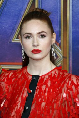 Karen Gillan 22 Nisan 2019'da Abd'nin Los Angeles kentinde ki La Convention Center'da düzenlenen 'Avengers: Endgame'in Dünya prömiyerinde.