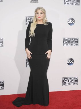 Meghan Trainor at the 2015 American Music Awards held at the Microsoft Theater in Los Angeles, USA on November 22, 2015.
