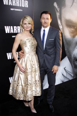 Jennifer Morrison ve Joel Edgerton, 6 Eylül 2011 'de ABD' nin Hollywood kentindeki ArcLight Sinemasında düzenlenen 'Warrior' ın Los Angeles galasında.