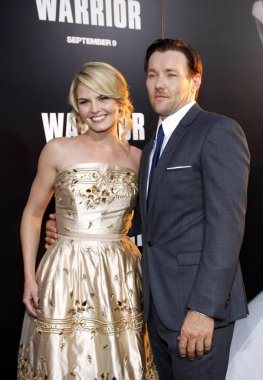 Jennifer Morrison ve Joel Edgerton, 6 Eylül 2011 'de ABD' nin Hollywood kentindeki ArcLight Sinemasında düzenlenen 'Warrior' ın Los Angeles galasında.