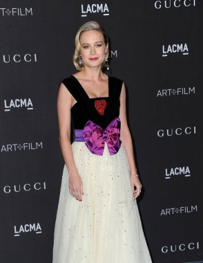 Brie Larson, Lacma Sanat + Film Galası 'nda. 2 Kasım 2019' da Los Angeles 'taki Lacma' da düzenlenen Gucci Sunar..