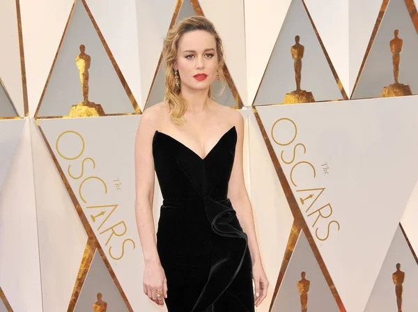 Brie Larson 89Th Annual Academy Awards Som Hölls Hollywood Highland — Stockfoto
