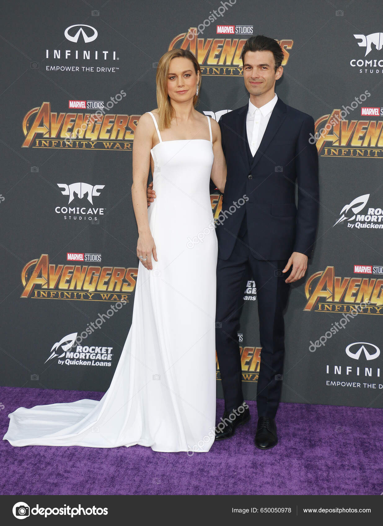 Brie Larson Alex Greenwald Premiere Disney Marvel s Avengers