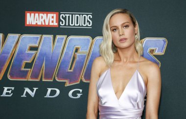 Brie Larson 22 Nisan 2019'da Abd'nin Los Angeles kentinde ki La Convention Center'da düzenlenen 'Avengers: Endgame'in Dünya prömiyerinde.