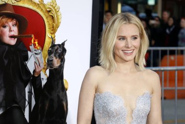 Kristen Bell, 28 Mart 2016 'da ABD' nin Westwood kentindeki Regency Village Theatre 'da düzenlenen' The Boss 'filminin Los Angeles galasında.