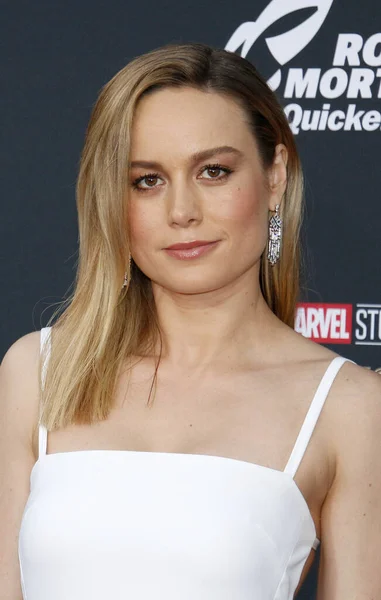 Brie Larson Estreia Avengers Infinity War Disney Marvel Realizada Capitan — Fotografia de Stock