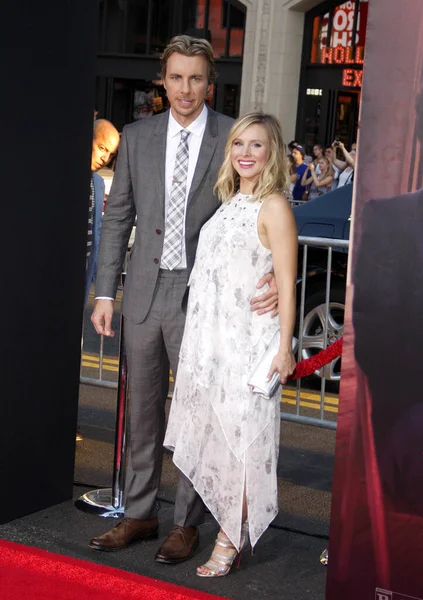 Dax Shepard Kristen Bell Première Leave You Tcl Chinese Theatre — Photo