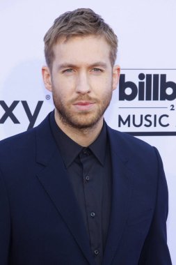 Calvin Harris, 17 Mayıs 2015 'te ABD' nin Las Vegas kentindeki MGM Garden Arena 'da düzenlenen 2015 Billboard Müzik Ödülleri' nde.